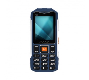Мобильный телефон MAXVI T20 Blue (2,4"/2000mAh)#2021984