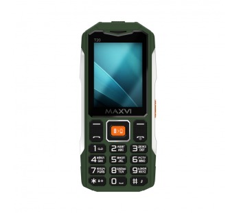 Мобильный телефон MAXVI T20 Green (2,4"/2000mAh)#2021961