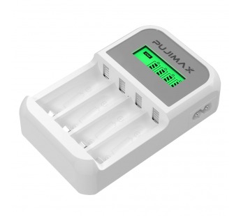 З/У для АКБ AA/AAA PUJIMAX LCD008 , цвет белый#2100718