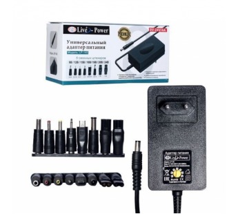 Блок питания универсальный LP145 9V-24V/4A + 8 насадок#2097305