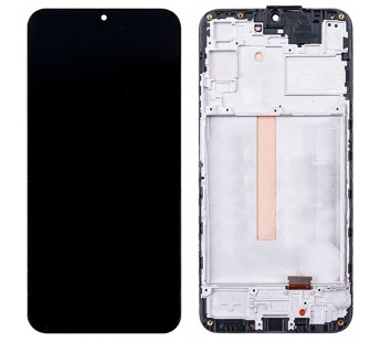 Дисплей для Samsung Galaxy A25 5G (A256E) модуль с рамкой Черный - (OLED) (Full Size)#2083979