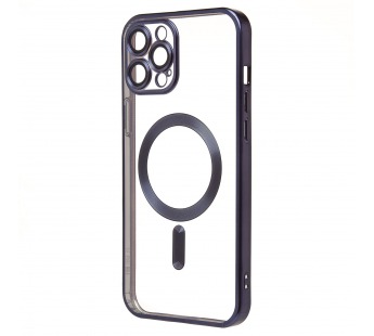 Чехол-накладка - SM027 SafeMag для "Apple iPhone 12 Pro Max" (blue titanium) (232378)#2133396