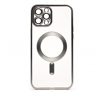 Чехол-накладка - SM027 SafeMag для "Apple iPhone 12 Pro Max" (silver) (232380)#2133394