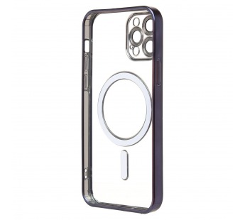 Чехол-накладка - SM027 SafeMag для "Apple iPhone 12 Pro" (blue titanium) (232382)#2141745