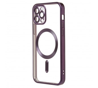 Чехол-накладка - SM027 SafeMag для "Apple iPhone 12 Pro" (dark violet) (232381)#2026525