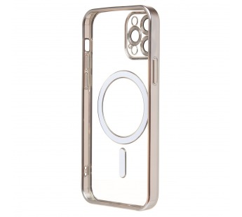 Чехол-накладка - SM027 SafeMag для "Apple iPhone 12 Pro" (silver) (232384)#2141744