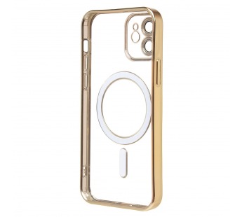 Чехол-накладка - SM027 SafeMag для "Apple iPhone 12" (gold) (232389)#2133387