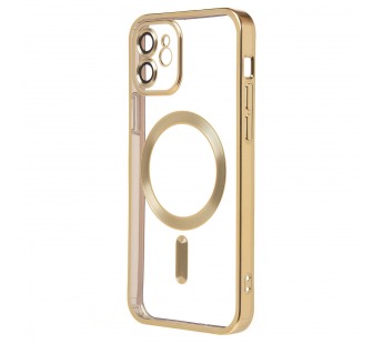 Чехол-накладка - SM027 SafeMag для "Apple iPhone 12" (gold) (232389)#2133388