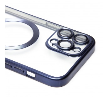 Чехол-накладка - SM027 SafeMag для "Apple iPhone 13 Pro Max" (blue titanium) (232365)#2102061