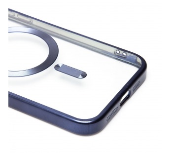 Чехол-накладка - SM027 SafeMag для "Apple iPhone 13 Pro Max" (blue titanium) (232365)#2102062
