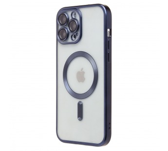 Чехол-накладка - SM027 SafeMag для "Apple iPhone 13 Pro Max" (blue titanium) (232365)#2026531