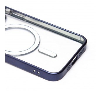Чехол-накладка - SM027 SafeMag для "Apple iPhone 13 Pro" (blue titanium) (232369)#2133385
