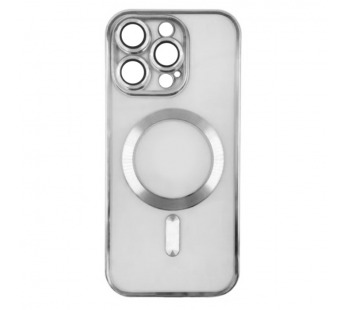 Чехол-накладка - SM027 SafeMag для "Apple iPhone 13 Pro" (silver) (232371)#2023003