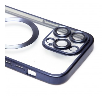 Чехол-накладка - SM027 SafeMag для "Apple iPhone 14 Pro Max" (blue titanium) (232352)#2102059