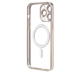 Чехол-накладка - SM027 SafeMag для "Apple iPhone 14 Pro Max" (silver) (232354)#2026230