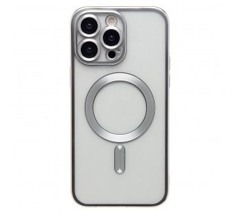 Чехол-накладка - SM027 SafeMag для "Apple iPhone 14 Pro Max" (silver) (232354)#2026228