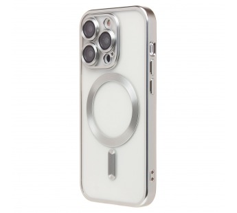 Чехол-накладка - SM027 SafeMag для "Apple iPhone 14 Pro" (silver) (232358)#2026382