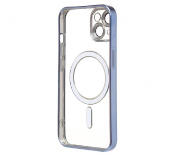 Чехол-накладка - SM027 SafeMag для "Apple iPhone 14" (blue) (232360)#2026392