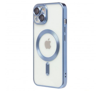 Чехол-накладка - SM027 SafeMag для "Apple iPhone 14" (blue) (232360)#2026391