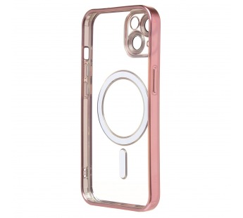 Чехол-накладка - SM027 SafeMag для "Apple iPhone 14" (pink) (232362)#2026498