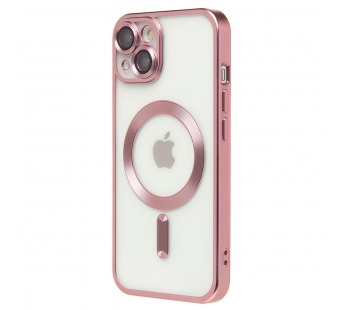 Чехол-накладка - SM027 SafeMag для "Apple iPhone 14" (pink) (232362)#2026497