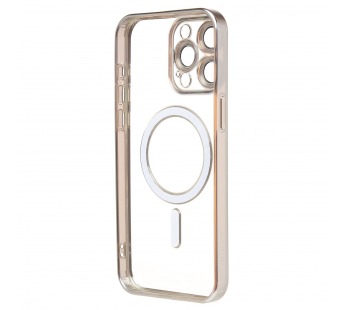 Чехол-накладка - SM027 SafeMag для "Apple iPhone 15 Pro Max" (silver) (232341)#2026507