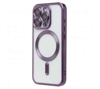 Чехол-накладка - SM027 SafeMag для "Apple iPhone 15 Pro" (dark violet) (232342)#2025932