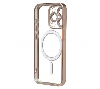 Чехол-накладка - SM027 SafeMag для "Apple iPhone 15 Pro" (titanium) (232344)#2025942