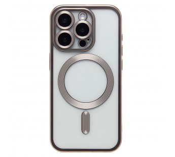 Чехол-накладка - SM027 SafeMag для "Apple iPhone 15 Pro" (titanium) (232344)#2025940