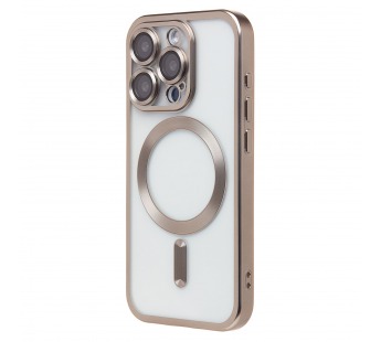 Чехол-накладка - SM027 SafeMag для "Apple iPhone 15 Pro" (titanium) (232344)#2025941