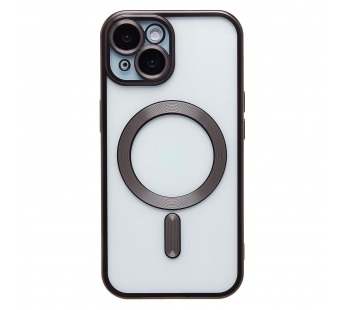 Чехол-накладка - SM027 SafeMag для "Apple iPhone 15" (black) (232346)#2025943