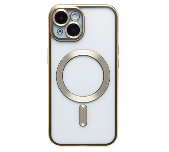 Чехол-накладка - SM027 SafeMag для "Apple iPhone 15" (gold) (232350)#2025949