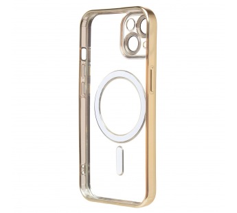 Чехол-накладка - SM027 SafeMag для "Apple iPhone 15" (gold) (232350)#2025951