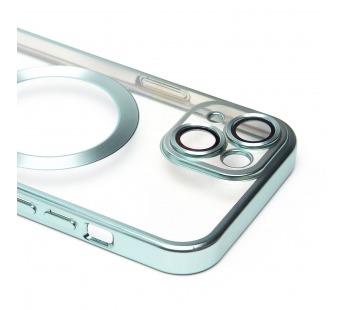 Чехол-накладка - SM027 SafeMag для "Apple iPhone 15" (green) (232348)#2102055