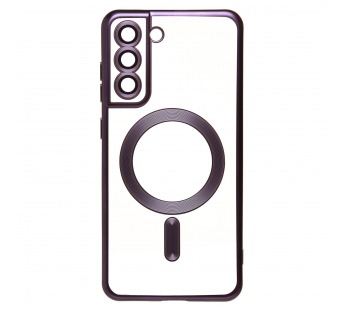 Чехол-накладка - SM027 SafeMag для "Samsung Galaxy S21FE" (dark violet) (232423)#2028609