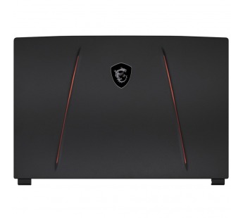 Крышка матрицы для MSI GE65 Raider 9SF черная (красные полосы)#2049622