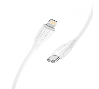 Кабель Type-C - Apple lightning Borofone BX19 (повр. уп) 20W 200см 3A  (white) (234771)#2023133