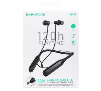 Спортивные наушники Bluetooth BOROFONE BE68 (черный)#2049155