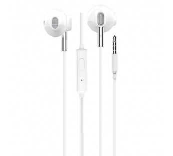 Проводные наушники с микрофоном вкладыши Hoco M57 Sky sound universal (повр.уп.) Jack 3,5  (white)(216345)#2025671