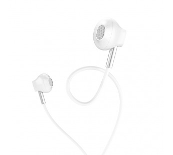 Проводные наушники с микрофоном вкладыши Hoco M57 Sky sound universal (повр.уп.) Jack 3,5  (white)(216345)#2025672