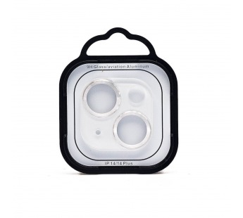 Защитное стекло для камеры - СG05 для "Apple iPhone 14/14 Plus" (silver)(231426)#2134987