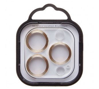 Защитное стекло для камеры - СG05 для "Apple iPhone 15 Pro/15 Pro Max" (gold)(231402)#2134990