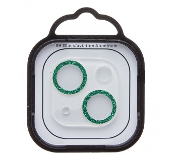 Защитное стекло для камеры - СG06 для "Apple iPhone 13/13 mini" (green)(231476)#2140359