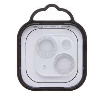 Защитное стекло для камеры - СG06 для "Apple iPhone 13/13 mini" (silver)(231477)#2140363