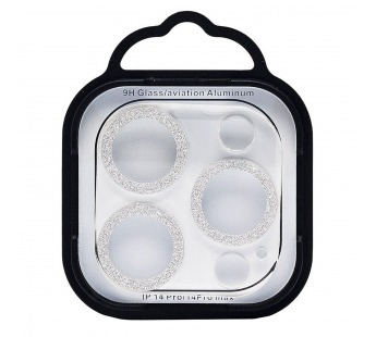 Защитное стекло для камеры - СG06 для "Apple iPhone 14 Pro/14 Pro Max" (silver)(231453)#2140367