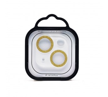 Защитное стекло для камеры - СG06 для "Apple iPhone 14/14 Plus" (yellow)(231432)#2140375
