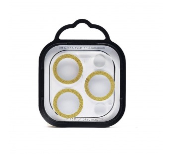 Защитное стекло для камеры - СG06 для "Apple iPhone 15 Pro/15 Pro Max" (gold)(231407)#2140378