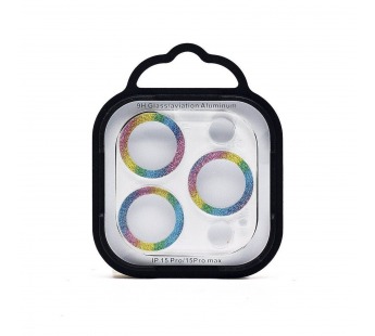 Защитное стекло для камеры - СG06 для "Apple iPhone 15 Pro/15 Pro Max" (multicolor)(231406)#2140379