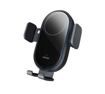 Авто-держатель Baseus Light Chaser с беспроводным зарядом 15W (черный) (C40355900121-00)#2072172