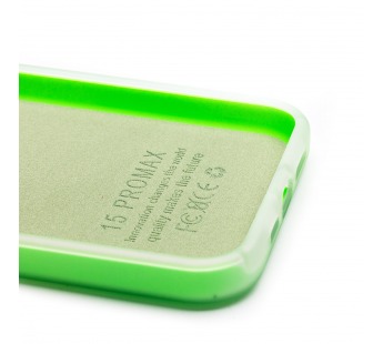 Чехол-накладка - SC346 для "Apple iPhone 15 Pro Max" (green) (232451)#2034719
